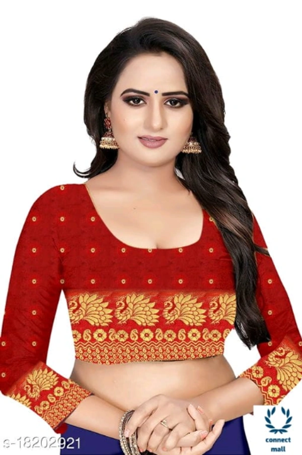 COTTON BASED JACQUARD SAREES  - Saree LengthSize:5.5m Blouse Lenght Size:0.8, Cotton Silk, Zari woves, Pack of:1